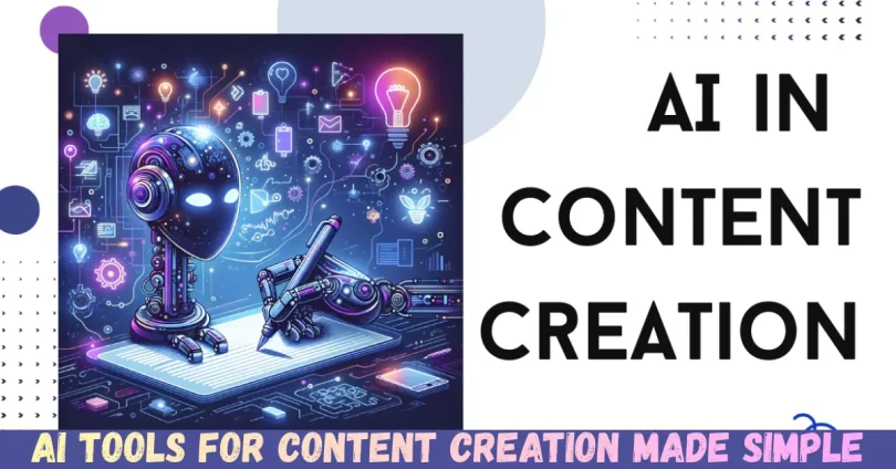 ai tools for content creation made simple